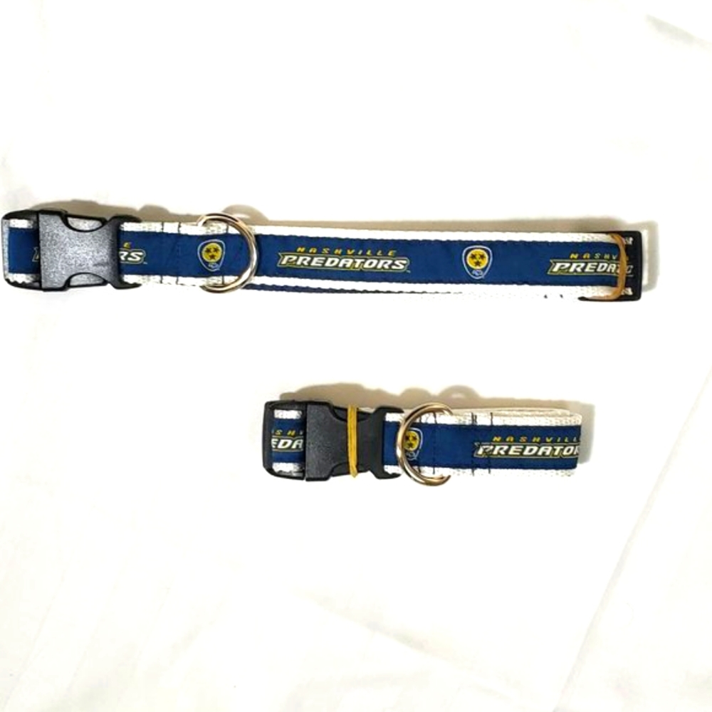 NEW Dog Collar with NHL Nashville Predators